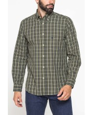CAMICIA FANTASIA TINTO FILO CON COLLO BUTTON-DOWN CAMICIA FANTASIA TINTO FILO CON COLLO BUTTON-DOWN