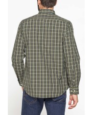 CAMICIA FANTASIA TINTO FILO CON COLLO BUTTON-DOWN CAMICIA FANTASIA TINTO FILO CON COLLO BUTTON-DOWN