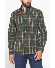 CAMICIA FANTASIA TINTO FILO CON COLLO BUTTON-DOWN CAMICIA FANTASIA TINTO FILO CON COLLO BUTTON-DOWN