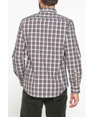 CAMICIA FANTASIA TINTO FILO CON COLLO BUTTON-DOWN CAMICIA FANTASIA TINTO FILO CON COLLO BUTTON-DOWN