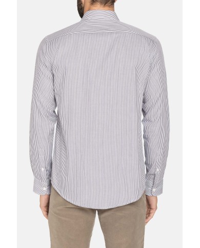 CAMICIA STIRO FACILE FANTASIA TINTO FILO