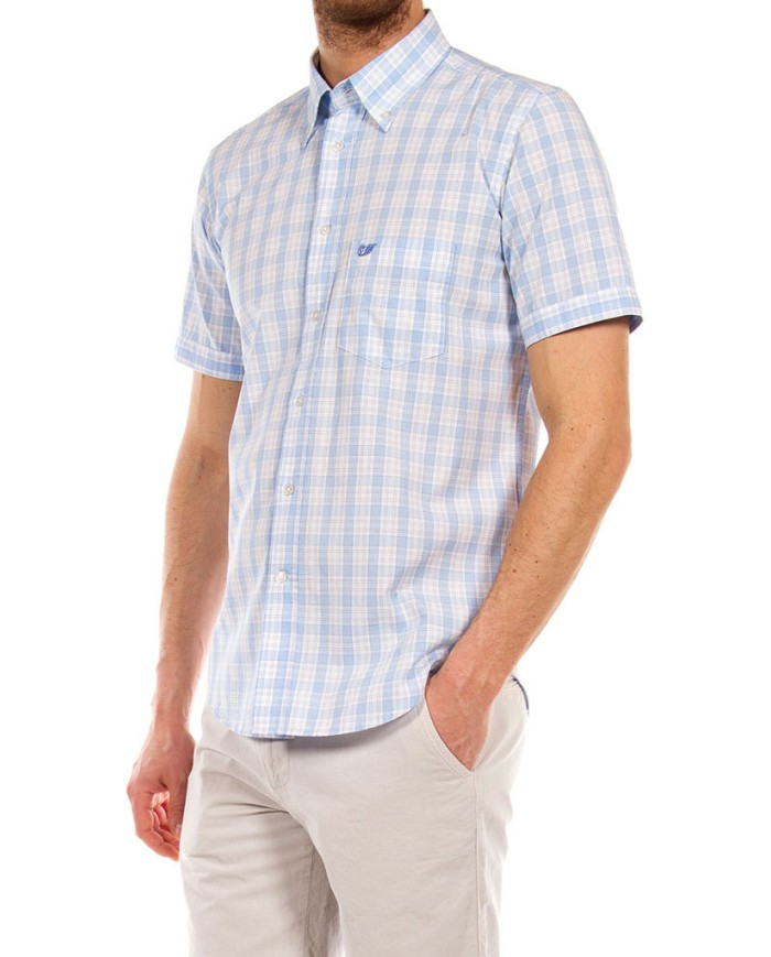 CAMICIA FANTASIA TINTO FILO