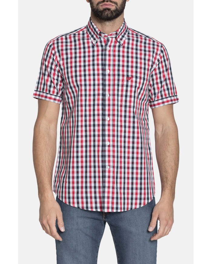 CAMICIA FANTASIA TINTO FILO