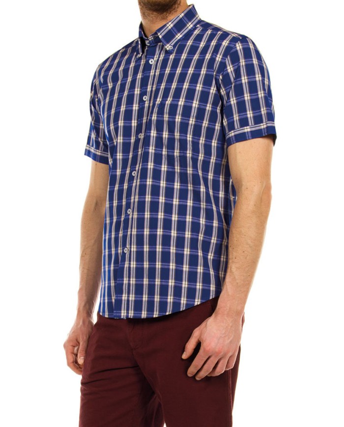 CAMICIA FANTASIA TINTO FILO