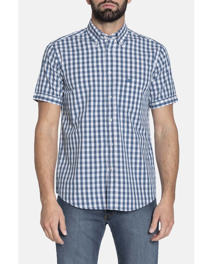 CAMICIA FANTASIA TINTO FILO