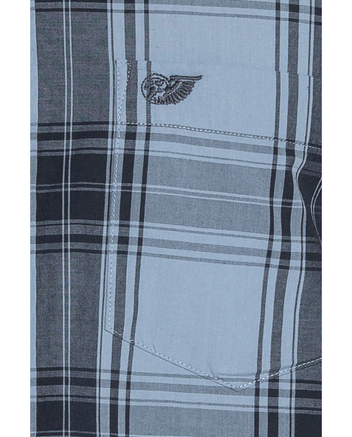 CAMICIA FANTASIA TINTO FILO