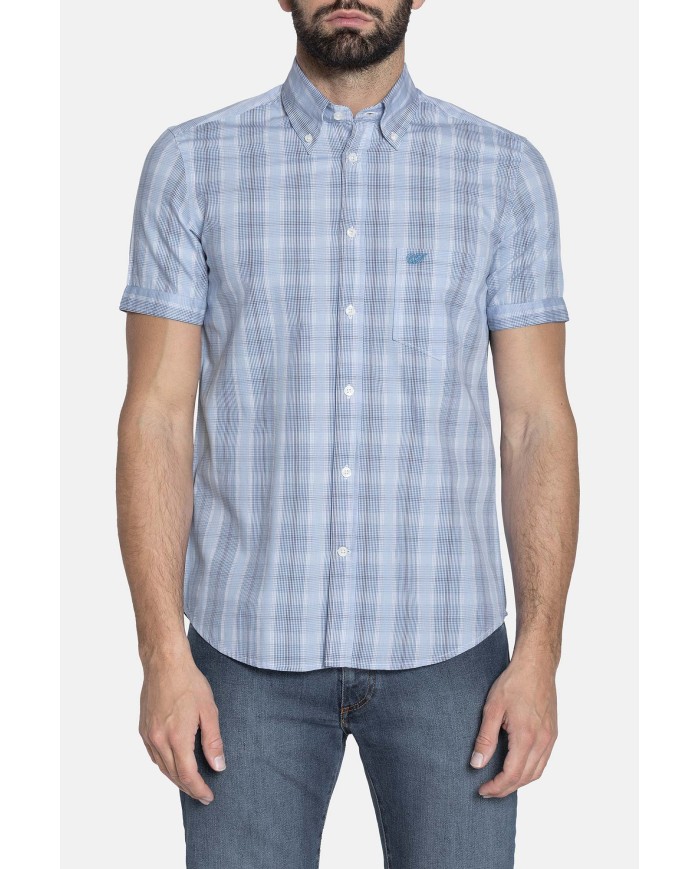 CAMICIA FANTASIA TINTO FILO