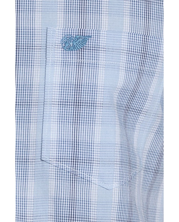 CAMICIA FANTASIA TINTO FILO