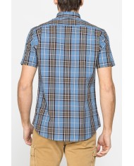 CAMICIA A MANICA CORTA IN COTONE CON FANTASIA CAMICIA A MANICA CORTA IN COTONE CON FANTASIA