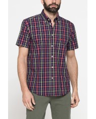 CAMICIA A MANICA CORTA IN COTONE CON FANTASIA CAMICIA A MANICA CORTA IN COTONE CON FANTASIA