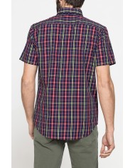 CAMICIA A MANICA CORTA IN COTONE CON FANTASIA CAMICIA A MANICA CORTA IN COTONE CON FANTASIA