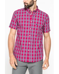 CAMICIA A MANICA CORTA IN COTONE CON FANTASIA CAMICIA A MANICA CORTA IN COTONE CON FANTASIA