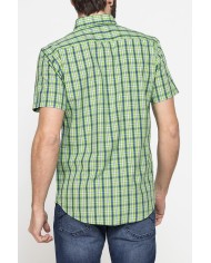 CAMICIA A MANICA CORTA IN COTONE CON FANTASIA CAMICIA A MANICA CORTA IN COTONE CON FANTASIA