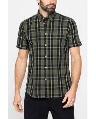 CAMICIA A MANICA CORTA IN COTONE CON FANTASIA CAMICIA A MANICA CORTA IN COTONE CON FANTASIA
