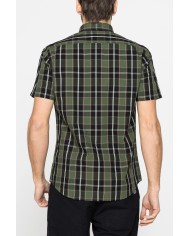 CAMICIA A MANICA CORTA IN COTONE CON FANTASIA CAMICIA A MANICA CORTA IN COTONE CON FANTASIA