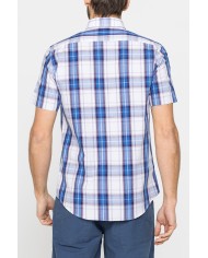 CAMICIA A MANICA CORTA IN COTONE CON FANTASIA CAMICIA A MANICA CORTA IN COTONE CON FANTASIA