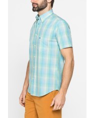 CAMICIA A MANICA CORTA IN COTONE CON FANTASIA CAMICIA A MANICA CORTA IN COTONE CON FANTASIA