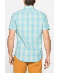 CAMICIA A MANICA CORTA IN COTONE CON FANTASIA CAMICIA A MANICA CORTA IN COTONE CON FANTASIA