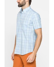 CAMICIA A MANICA CORTA IN COTONE CON FANTASIA CAMICIA A MANICA CORTA IN COTONE CON FANTASIA