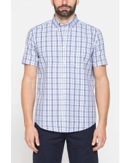 CAMICIA A MANICA CORTA IN COTONE CON FANTASIA CAMICIA A MANICA CORTA IN COTONE CON FANTASIA
