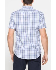 CAMICIA A MANICA CORTA IN COTONE CON FANTASIA CAMICIA A MANICA CORTA IN COTONE CON FANTASIA