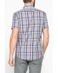 CAMICIA A MANICA CORTA IN COTONE CON FANTASIA CAMICIA A MANICA CORTA IN COTONE CON FANTASIA