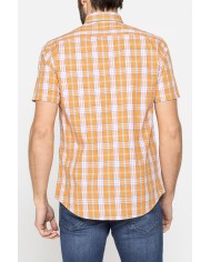 CAMICIA A MANICA CORTA IN COTONE CON FANTASIA CAMICIA A MANICA CORTA IN COTONE CON FANTASIA