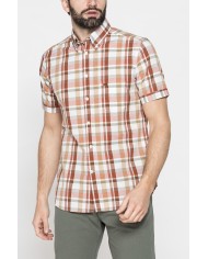 CAMICIA A MANICA CORTA IN COTONE CON FANTASIA CAMICIA A MANICA CORTA IN COTONE CON FANTASIA