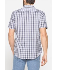 CAMICIA A MANICA CORTA IN COTONE CON FANTASIA CAMICIA A MANICA CORTA IN COTONE CON FANTASIA