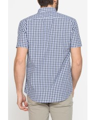 CAMICIA A MANICA CORTA IN COTONE CON FANTASIA CAMICIA A MANICA CORTA IN COTONE CON FANTASIA