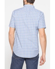 CAMICIA A MANICA CORTA IN COTONE CON FANTASIA CAMICIA A MANICA CORTA IN COTONE CON FANTASIA