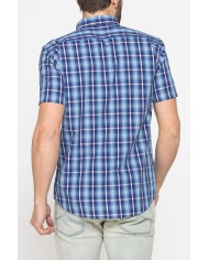 CAMICIA A MANICA CORTA IN COTONE CON FANTASIA CAMICIA A MANICA CORTA IN COTONE CON FANTASIA