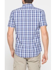 CAMICIA A MANICA CORTA IN COTONE CON FANTASIA CAMICIA A MANICA CORTA IN COTONE CON FANTASIA