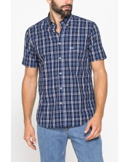 CAMICIA A MANICA CORTA IN COTONE CON FANTASIA CAMICIA A MANICA CORTA IN COTONE CON FANTASIA
