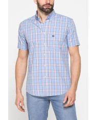 CAMICIA A MANICA CORTA IN COTONE CON FANTASIA CAMICIA A MANICA CORTA IN COTONE CON FANTASIA