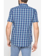 CAMICIA A MANICA CORTA IN COTONE CON FANTASIA CAMICIA A MANICA CORTA IN COTONE CON FANTASIA