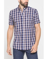 CAMICIA A MANICA CORTA IN COTONE CON FANTASIA CAMICIA A MANICA CORTA IN COTONE CON FANTASIA