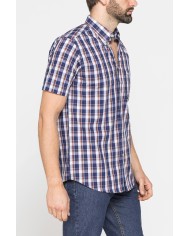 CAMICIA A MANICA CORTA IN COTONE CON FANTASIA CAMICIA A MANICA CORTA IN COTONE CON FANTASIA