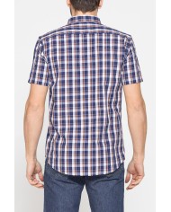 CAMICIA A MANICA CORTA IN COTONE CON FANTASIA CAMICIA A MANICA CORTA IN COTONE CON FANTASIA