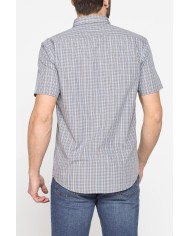 CAMICIA A MANICA CORTA IN COTONE CON FANTASIA CAMICIA A MANICA CORTA IN COTONE CON FANTASIA