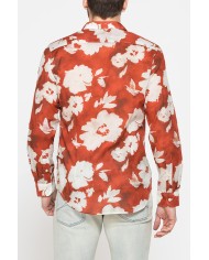 CAMICIA ESTIVA IN COTONE LEGGERO CON COLLO ITALIANO