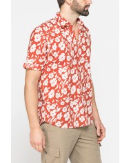 CAMICIA DA UOMO ESTIVA IN FANTASIA STAMPATA