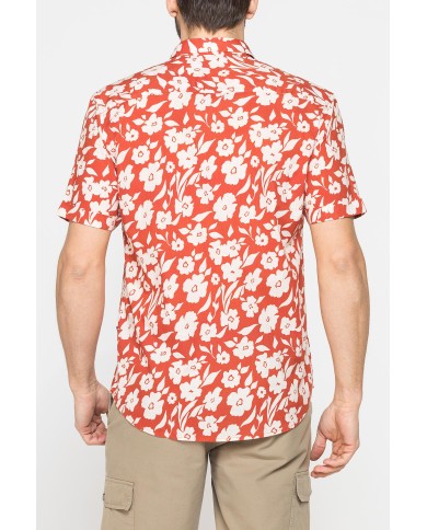 CAMICIA DA UOMO ESTIVA IN FANTASIA STAMPATA