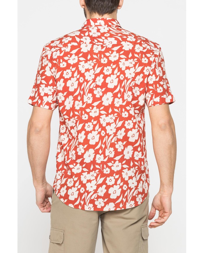 CAMICIA DA UOMO ESTIVA IN FANTASIA STAMPATA