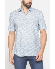 CAMICIA DA UOMO ESTIVA IN FANTASIA STAMPATA