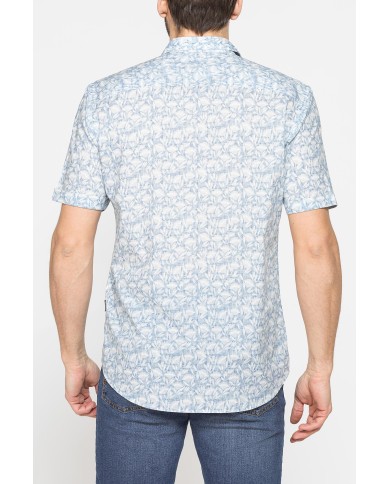 CAMICIA DA UOMO ESTIVA IN FANTASIA STAMPATA
