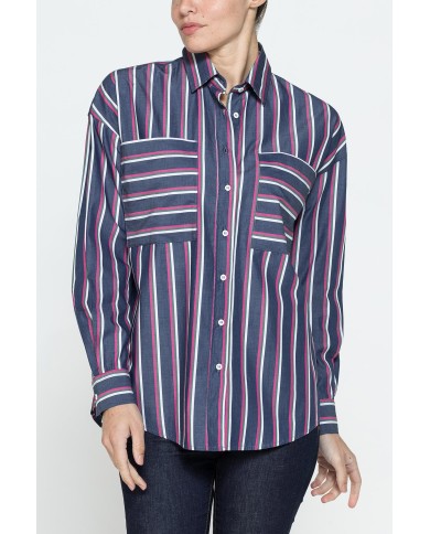 CAMICIA OVERSIZE MASCHILE IN COTONE CAMICIA OVERSIZE MASCHILE IN COTONE