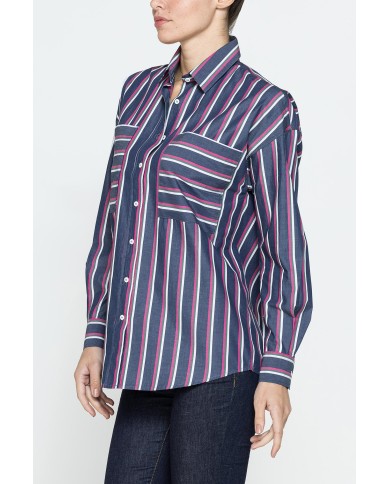 CAMICIA OVERSIZE MASCHILE IN COTONE CAMICIA OVERSIZE MASCHILE IN COTONE