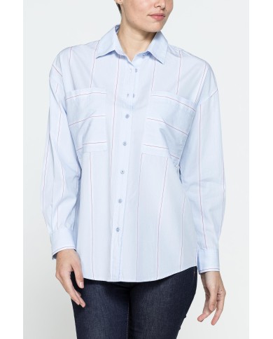 CAMICIA OVERSIZE MASCHILE IN COTONE CAMICIA OVERSIZE MASCHILE IN COTONE