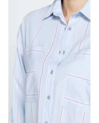 CAMICIA OVERSIZE MASCHILE IN COTONE CAMICIA OVERSIZE MASCHILE IN COTONE